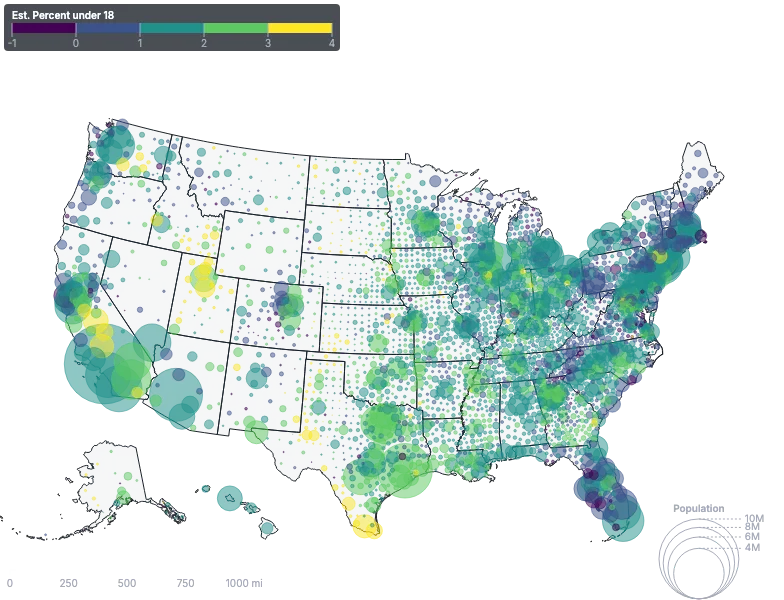 GeoPath - bubble-map